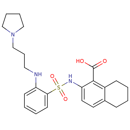 Chemical structure of BindingDB Monomer ID 17496