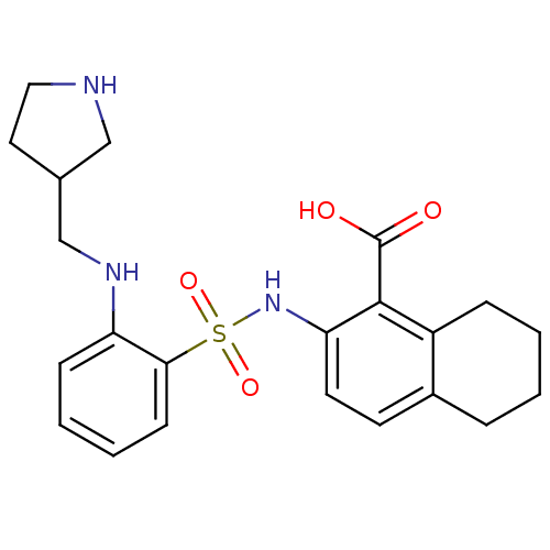 Chemical structure of BindingDB Monomer ID 17501