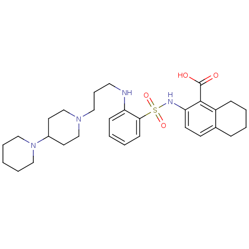 Chemical structure of BindingDB Monomer ID 17504