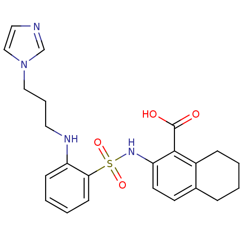 Chemical structure of BindingDB Monomer ID 17505