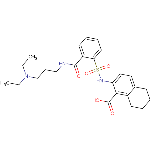 Chemical structure of BindingDB Monomer ID 17555