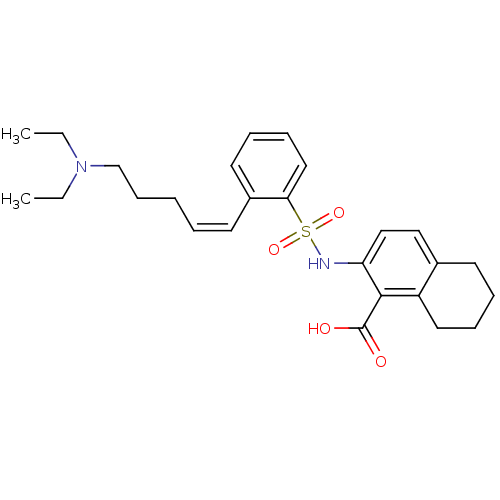 Chemical structure of BindingDB Monomer ID 17562