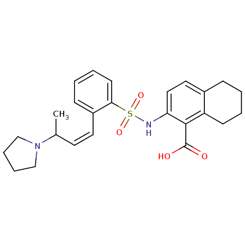 Chemical structure of BindingDB Monomer ID 17563