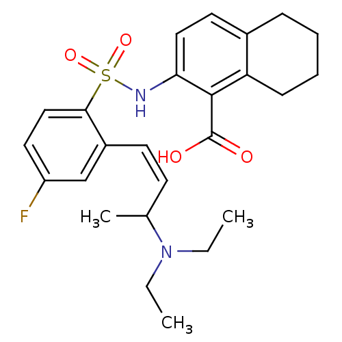 Chemical structure of BindingDB Monomer ID 17566