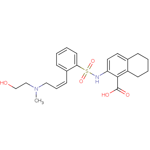 Chemical structure of BindingDB Monomer ID 17574