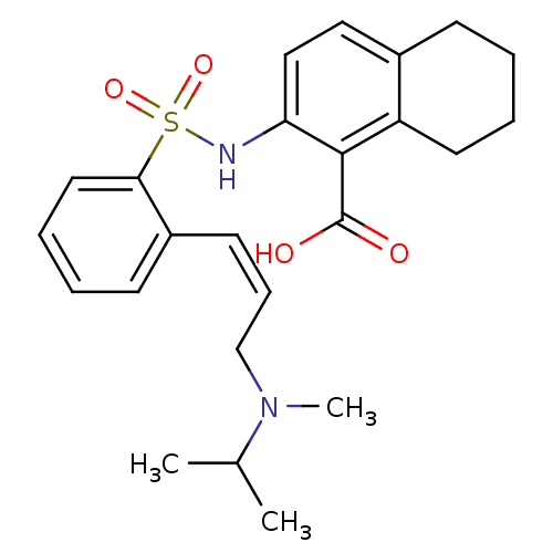 Chemical structure of BindingDB Monomer ID 17575