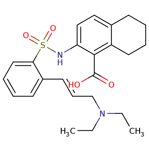 Chemical structure of BindingDB Monomer ID 17576