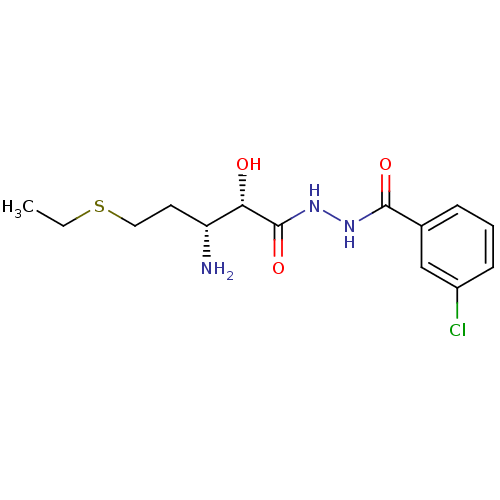 Chemical structure of BindingDB Monomer ID 17592