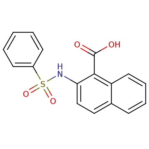 Chemical structure of BindingDB Monomer ID 17603