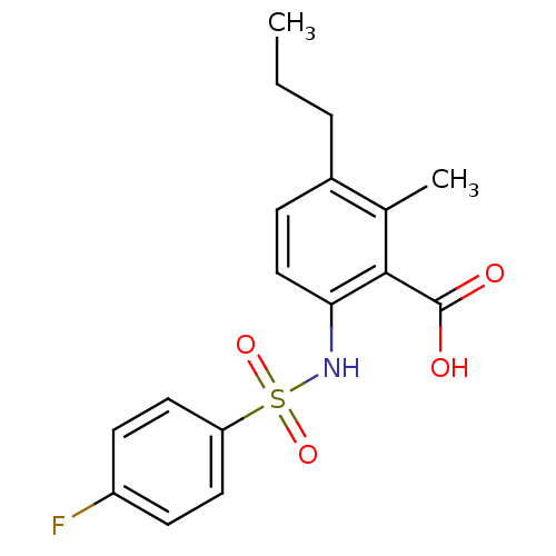Chemical structure of BindingDB Monomer ID 17612