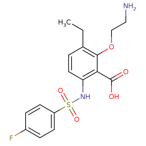 Chemical structure of BindingDB Monomer ID 17625