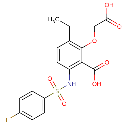 Chemical structure of BindingDB Monomer ID 17626