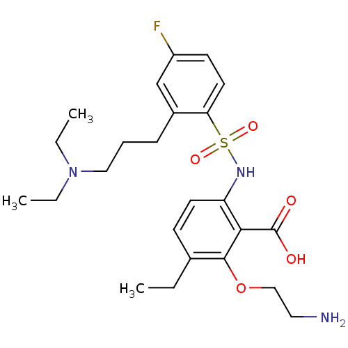 Chemical structure of BindingDB Monomer ID 17629