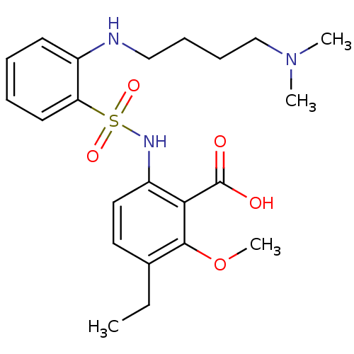 Chemical structure of BindingDB Monomer ID 17630