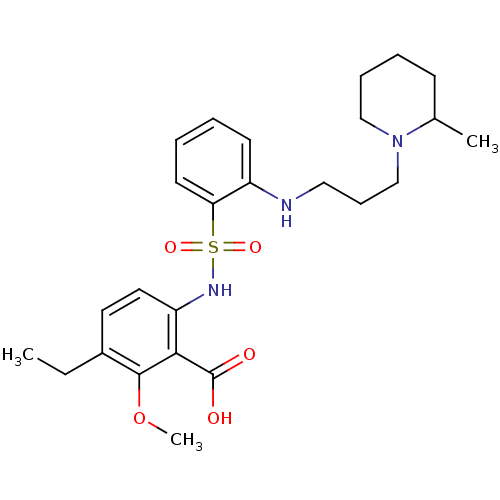 Chemical structure of BindingDB Monomer ID 17631