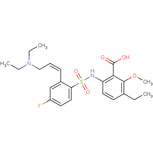 Chemical structure of BindingDB Monomer ID 17633