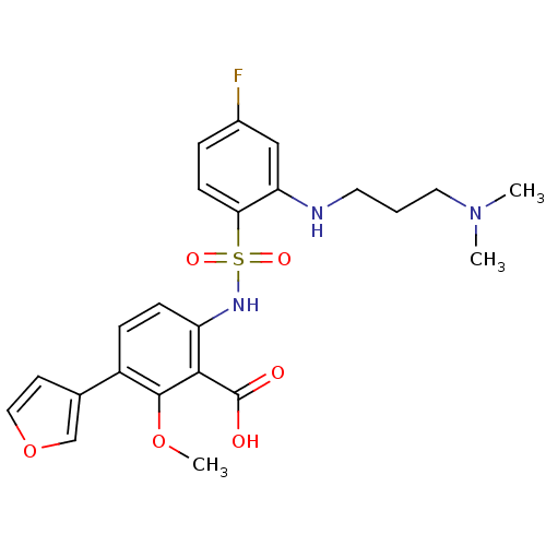 Chemical structure of BindingDB Monomer ID 17634