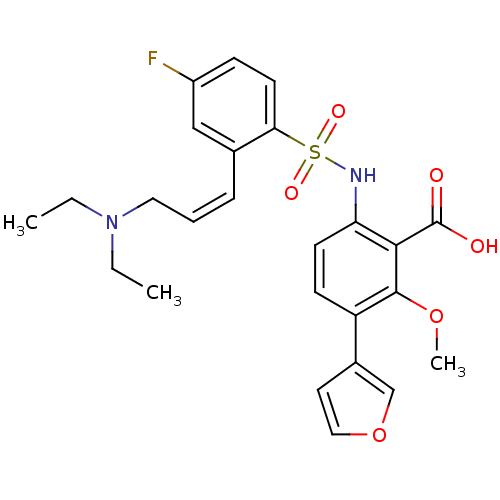 Chemical structure of BindingDB Monomer ID 17635