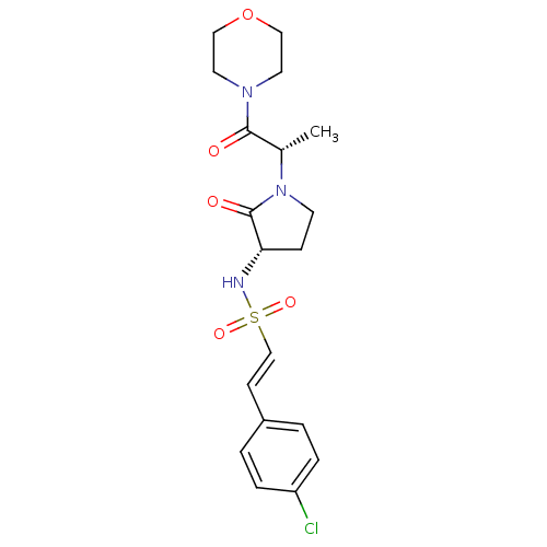 Chemical structure of BindingDB Monomer ID 17642