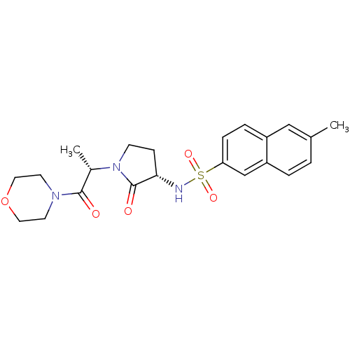 Chemical structure of BindingDB Monomer ID 17644