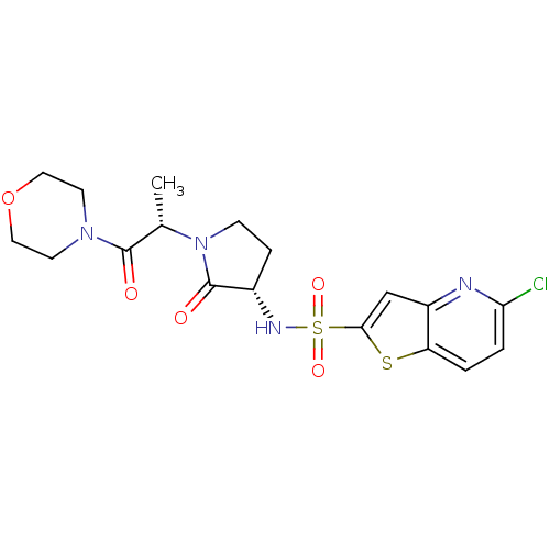 Chemical structure of BindingDB Monomer ID 17647
