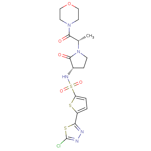 Chemical structure of BindingDB Monomer ID 17650