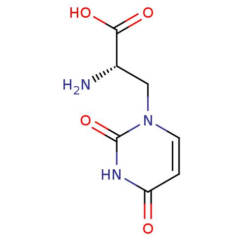 Chemical structure of BindingDB Monomer ID 17661