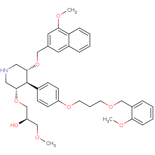 Chemical structure of BindingDB Monomer ID 18012