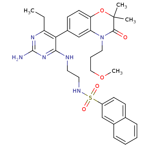 Chemical structure of BindingDB Monomer ID 18041