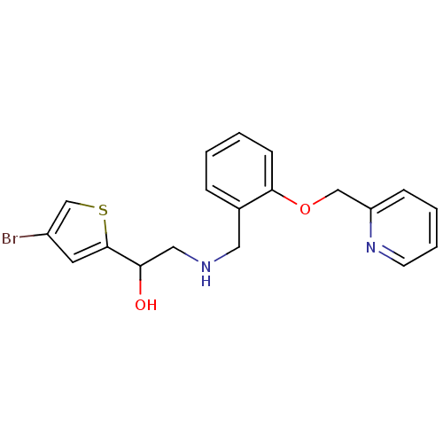Chemical structure of BindingDB Monomer ID 18100