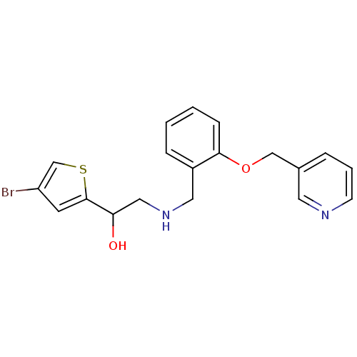 Chemical structure of BindingDB Monomer ID 18101