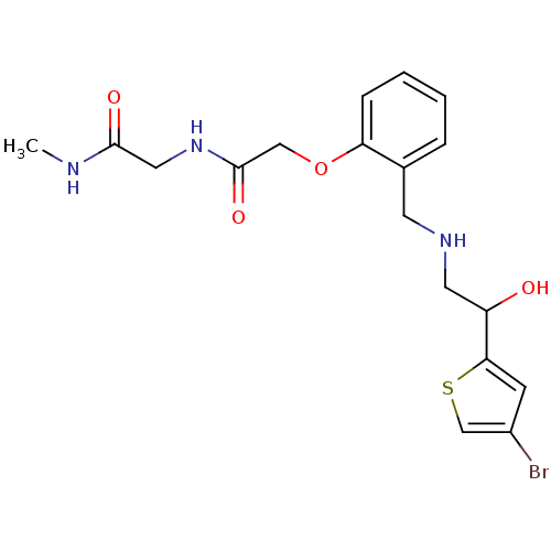 Chemical structure of BindingDB Monomer ID 18106