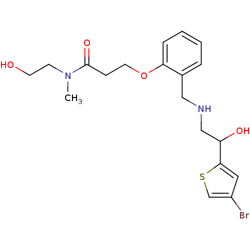 Chemical structure of BindingDB Monomer ID 18110