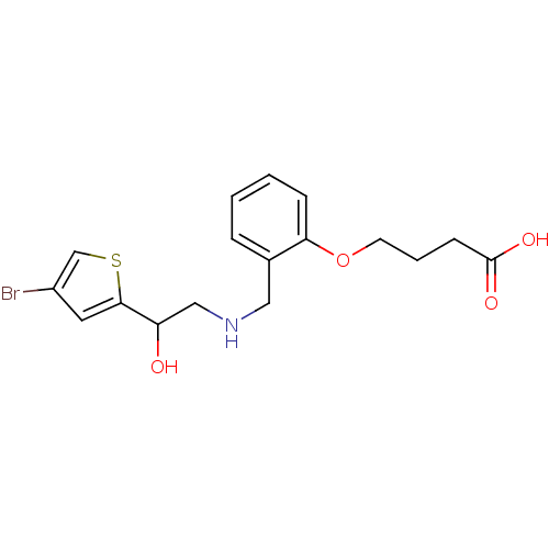Chemical structure of BindingDB Monomer ID 18111
