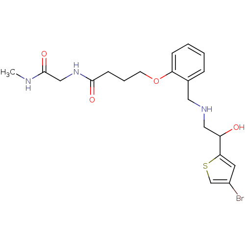 Chemical structure of BindingDB Monomer ID 18112