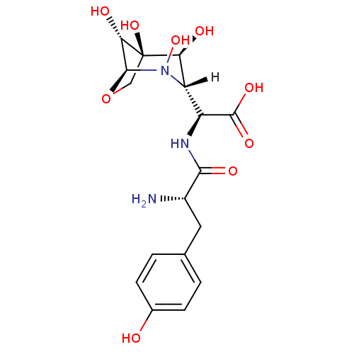 Chemical structure of BindingDB Monomer ID 18128