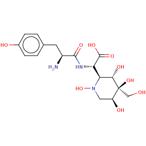 Chemical structure of BindingDB Monomer ID 18130