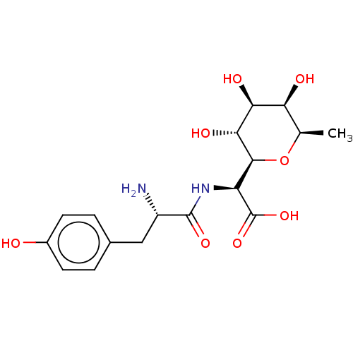 Chemical structure of BindingDB Monomer ID 18132