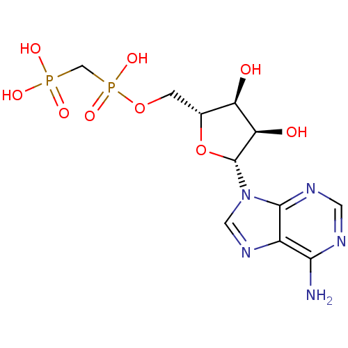 Chemical structure of BindingDB Monomer ID 18136