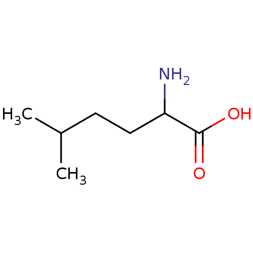 Chemical structure of BindingDB Monomer ID 18142