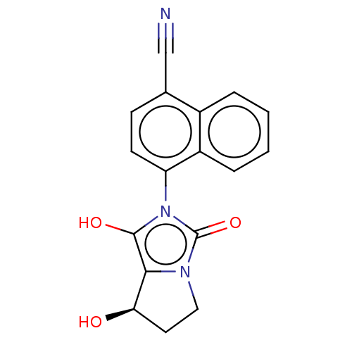 Chemical structure of BindingDB Monomer ID 18171