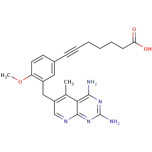 Chemical structure of BindingDB Monomer ID 18231