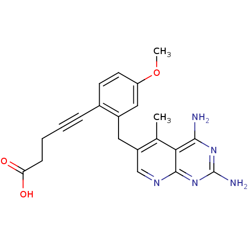 Chemical structure of BindingDB Monomer ID 18232