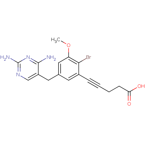 Chemical structure of BindingDB Monomer ID 18237