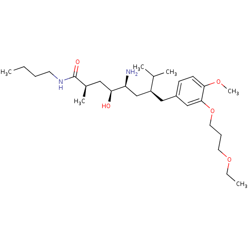 Chemical structure of BindingDB Monomer ID 18282