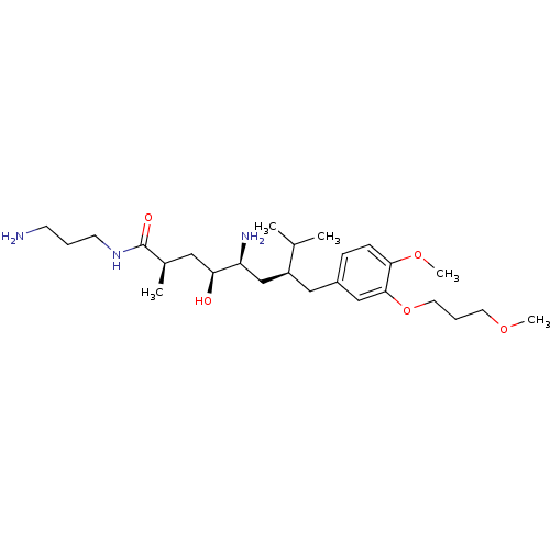 Chemical structure of BindingDB Monomer ID 18291