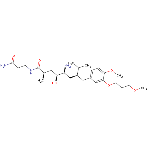 Chemical structure of BindingDB Monomer ID 18307
