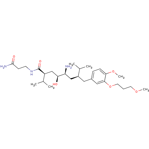 Chemical structure of BindingDB Monomer ID 18322