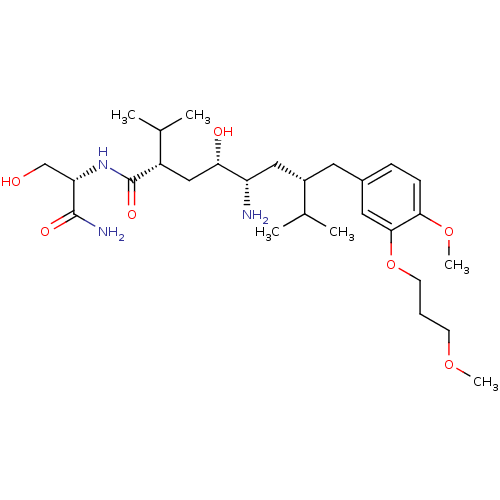 Chemical structure of BindingDB Monomer ID 18327