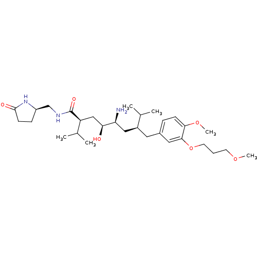 Chemical structure of BindingDB Monomer ID 18341